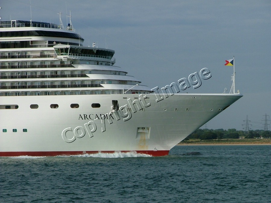 Leaving Southampton 31 July 2009
