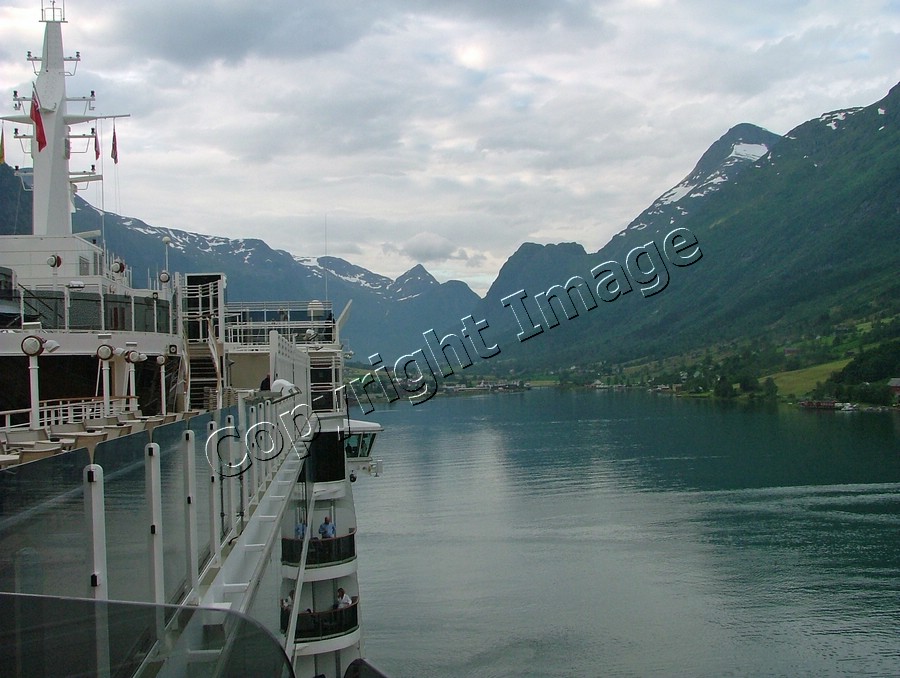 Arrival at Olden - 14th August 2012