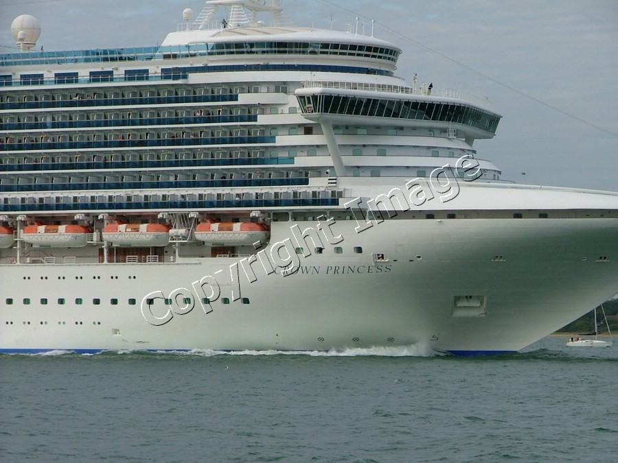 Leaving Southampton - 31st July 2009