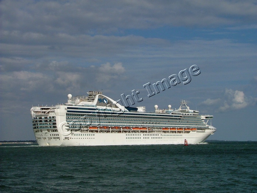In the Solent 28 July 2012