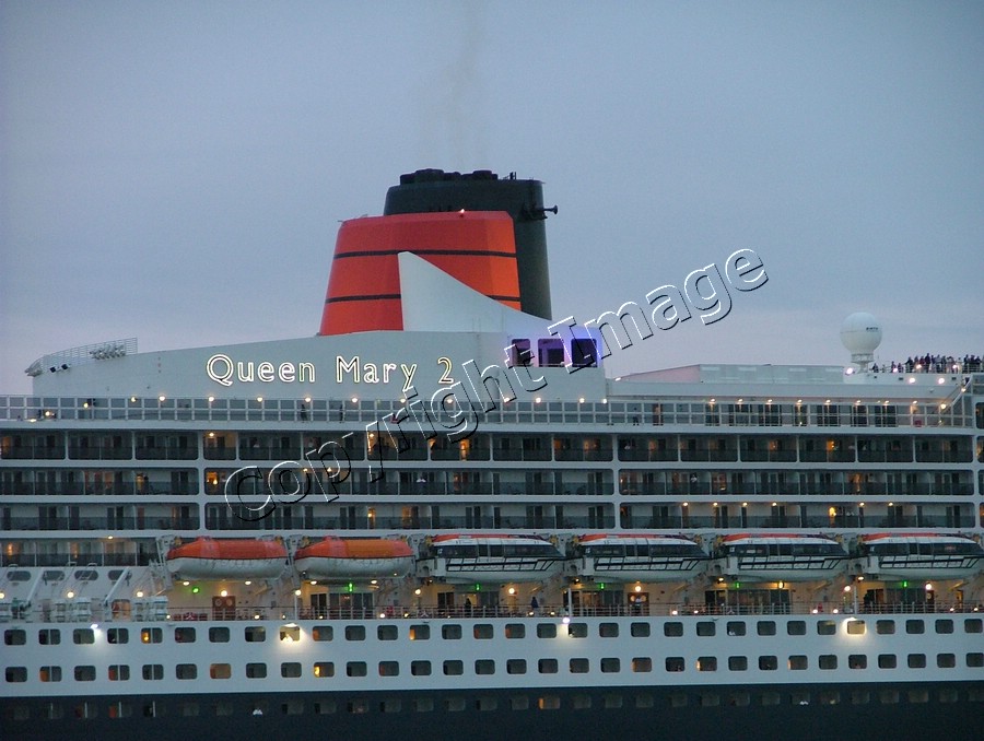Arrival in Southampton.